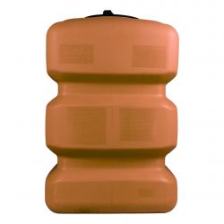 Cuve récupération eau de pluie 500L - Réservoir aérien compact Terracotta - Polyéthylène - ELBI CPN