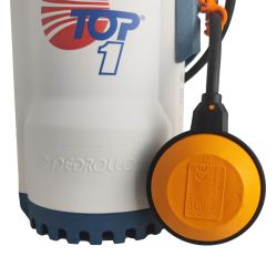 Pompe de relevage Pedrollo TOP1 0,25 kW jusqu'à 8,4 m3/h monophasé 220V