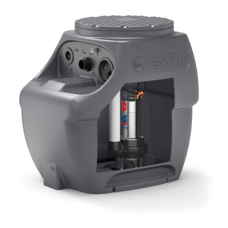 Station de relevage 250L Pedrollo SAR250ECOVXm1550 - Pompe a eau 1,10 kW jusqu'à 30 m3/h monophasé 220V