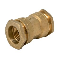 Manchon laiton à compression pour raccordement PEHD Ø25 mm - PN16