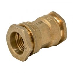 Manchon laiton à compression pour raccordement PEHD Ø40 mm - PN16