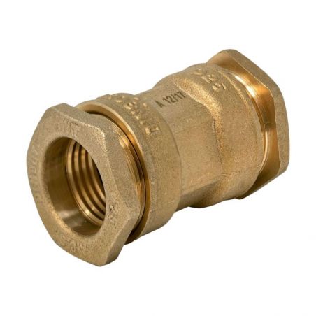 Manchon laiton à compression pour raccordement PEHD Ø40 mm - PN16