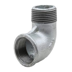Coude galvanisé 90° M-F 2'' (50/60)
