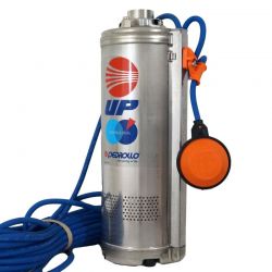 Pompe immergée Pedrollo UPm25GEFlotteur 1,10 kW jusqu'à 4,8 m3/h monophasé 220V