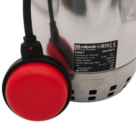 Pompe de relevage Calpeda GXRM9 0,25 kW tout inox jusqu'à 10,2 m3/h monophasé 220V