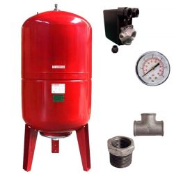 Kit réservoir vessie VAREM vertical 100L - 1"1/4
