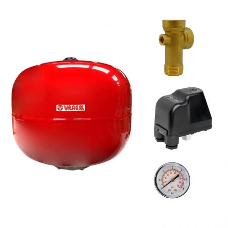 Kit réservoir vessie VAREM sphérique 24L - 1"