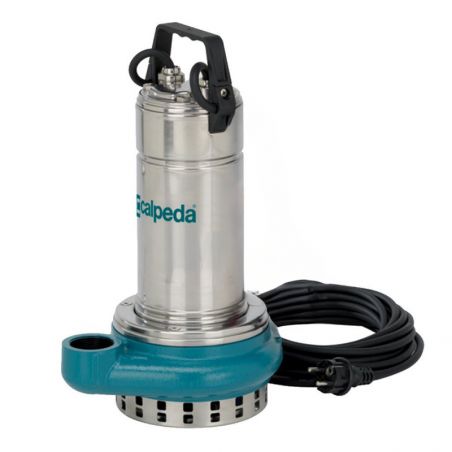 Pompe de relevage Calpeda GQR1010CG 0,45 kW sortie verticale jusqu'à 18 m3/h triphasé 380V