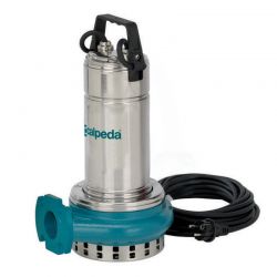 Pompe de relevage Calpeda GQR103212 0,55 kW sortie horizontale jusqu'à 21 m3/h triphasé 380V