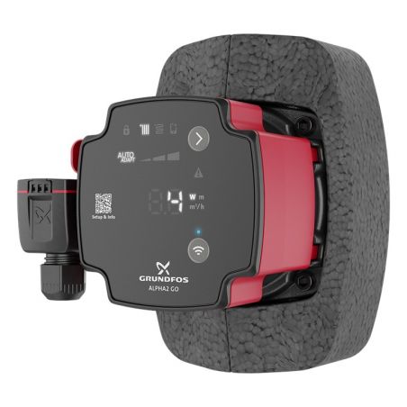 Circulateur chauffage Grundfos ALPHA2 GO 15-75 130 - connecté Bluetooth