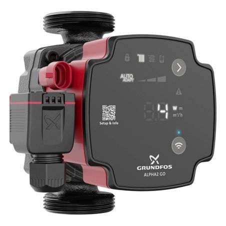 Circulateur chauffage Grundfos ALPHA2 GO 25-40 130 - connecté Bluetooth