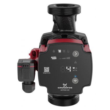 Circulateur chauffage Grundfos ALPHA2 GO 32-90 180 - connecté Bluetooth