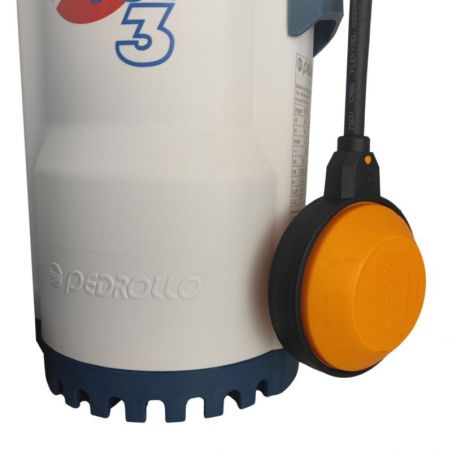 Pompe de relevage Pedrollo TOP3 0,55 kW jusqu'à 15,6 m3/h monophasé 220V