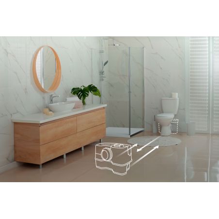 Grundfos Sololift2 WC-3 - Broyeur sanitaire silencieux