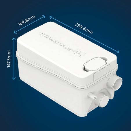 Grundfos Sololift2 D-2 - Station de relevage pour eaux usées domestique