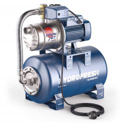Surpresseur 60L Pedrollo HYDROFRESHPLURIJETm480X60 - Pompe a eau 0,60 kW centrifuge jusqu'à 4,8 m3/h monophasé 220V