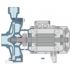 Pompe a eau Calpeda NM 25 centrifuge taraudée de 2,4 à 18 m3/h monophasé 220V