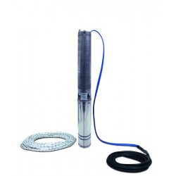 Pompe immergée 4" Calpeda 4SDX-25 de 1,8 à 6 m3/h - Moteur bain d'huile 4CS monophasé 220V