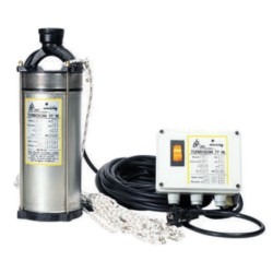 Pompe immergée DAB Turbosom pour puit profond monophasé 220V
