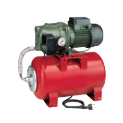 Surpresseur 20L DAB Aquajet Red - Réservoir horizontal à vessie avec pompe a eau monophasé 220V