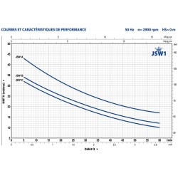 Pompe a eau Pedrollo JSW 1 auto-amorçante monophasé 220V
