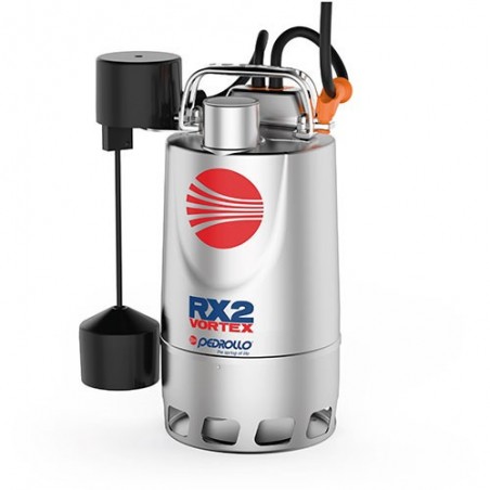 Pompe de relevage Pedrollo RXm220VortexGM 0,37 kW jusqu'à 10,8 m3/h monophasé 220V