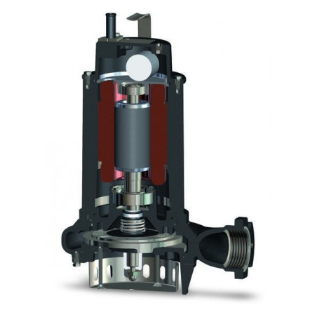 Pompe de relevage Calpeda APS200250HT 1,70 kW à grande hauteur manométrique jusqu'à 32,4 m3/h triphasé 380V
