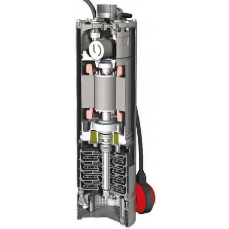 Pompe immergée 5" Calpeda MPSM504CG 0,90 kW pour puit jusqu'à 8 m3/h monophasé 220V