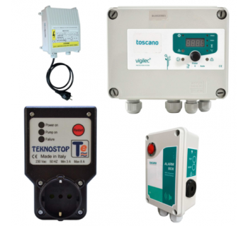 Coffret de commande et protection manque d’eau