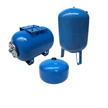 Réservoir à Vessie AQUASYSTEM, Réservoir vertical, Réservoir sphérique et Réservoir Horizontal. Réservoir de 24 à 500L