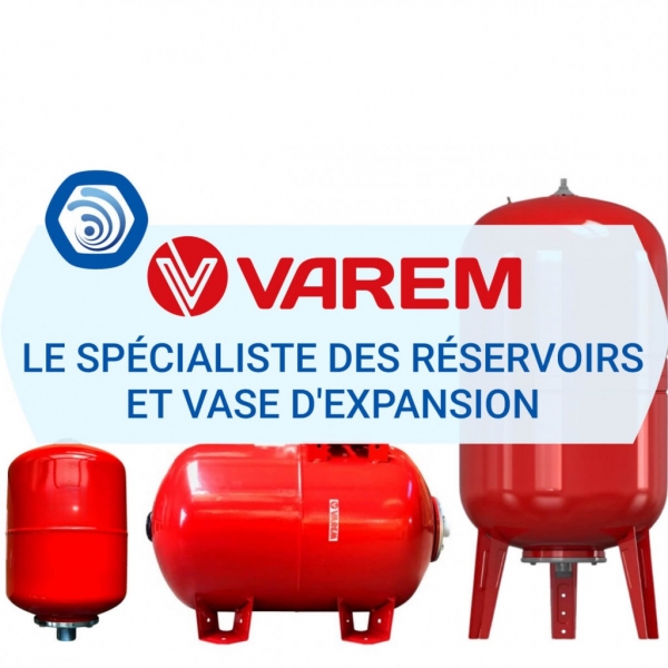 Varem, fabricant italien de réservoirs et de vases d'expansion pour le pompage