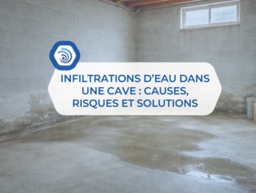 Infiltration d’eau dans une cave : causes, risques et solutions