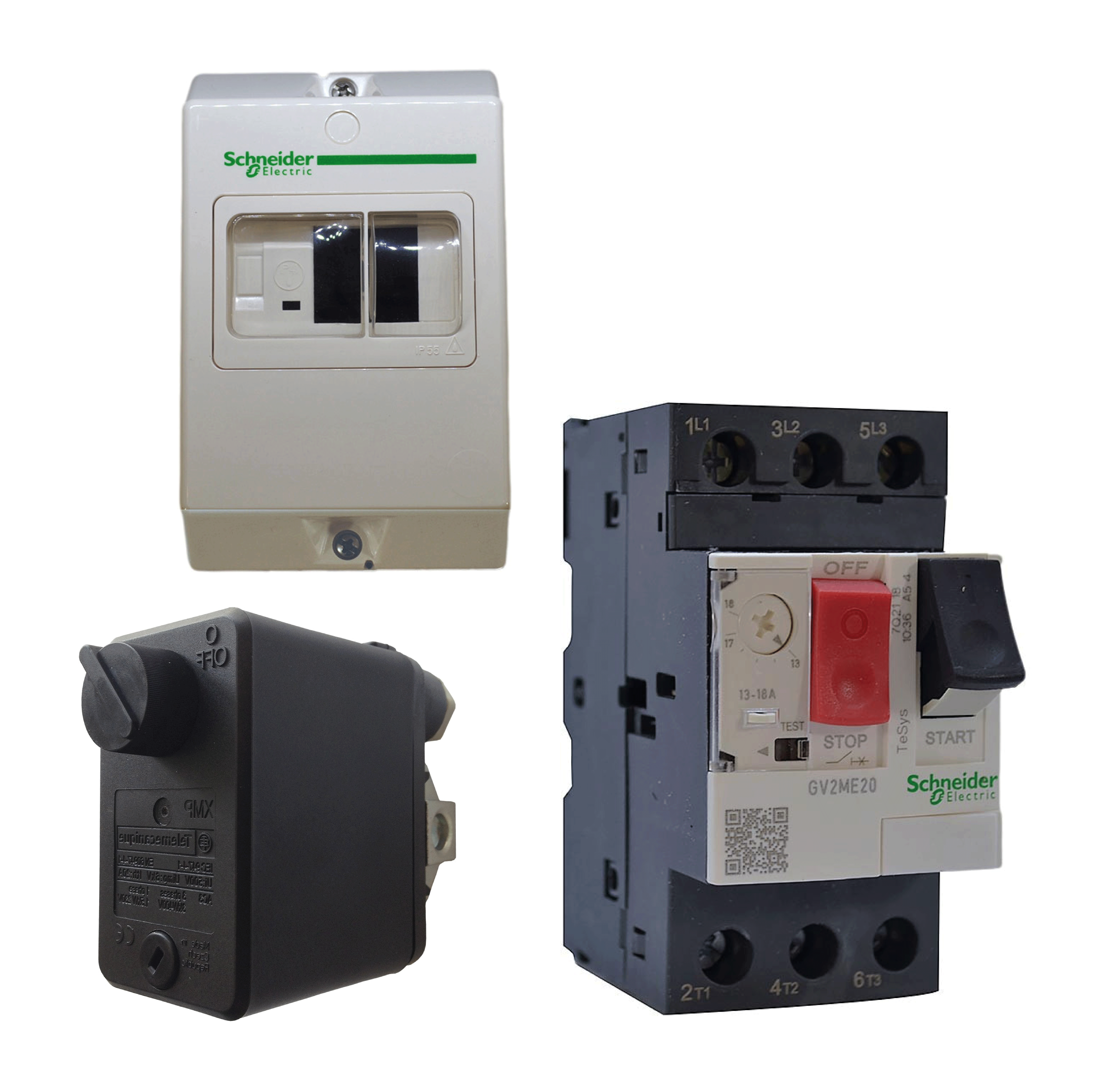 Pressostat et Disjoncteurs SCHNEIDER